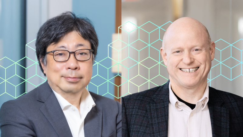 CCI Research Professor Shin’ichiro Matsuo and CCI Research Director Eric Burger