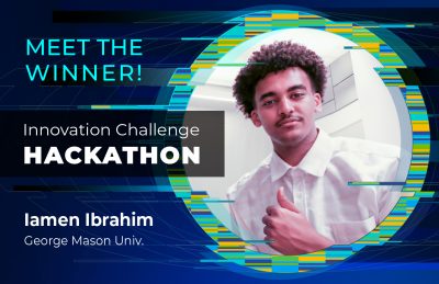 Hackathon Winner Iamen Ibrahim: ‘Think in Terms of the Problem, Not the Technology’