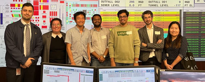 CCI and Virginia Tech research team visit DC Water