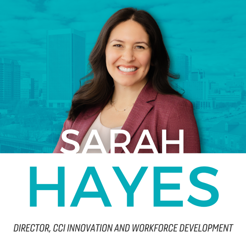 Sarah Hayes, director, CCI Innovation and Workforce Development, 2023 Symposium 