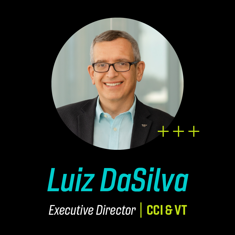 Luiz DaSilva executive director CCI, professor VT