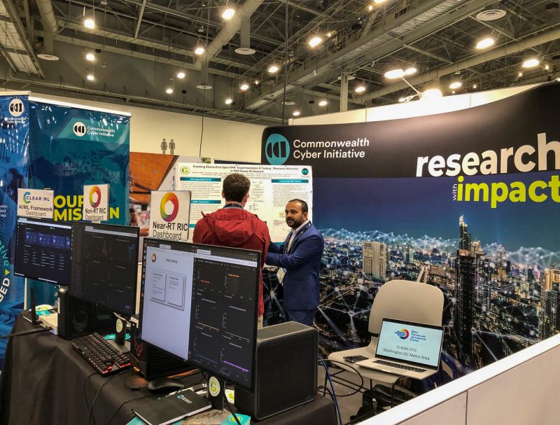 CCI Xg Testbed researchers at Mobile World Congress 2023