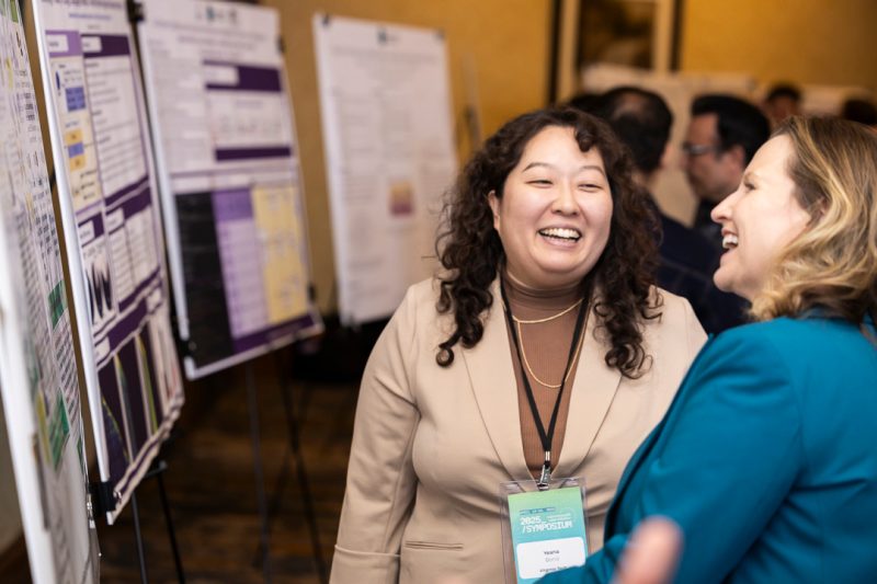 Poster session at CCI Symposium 2025 in Richmond Va.