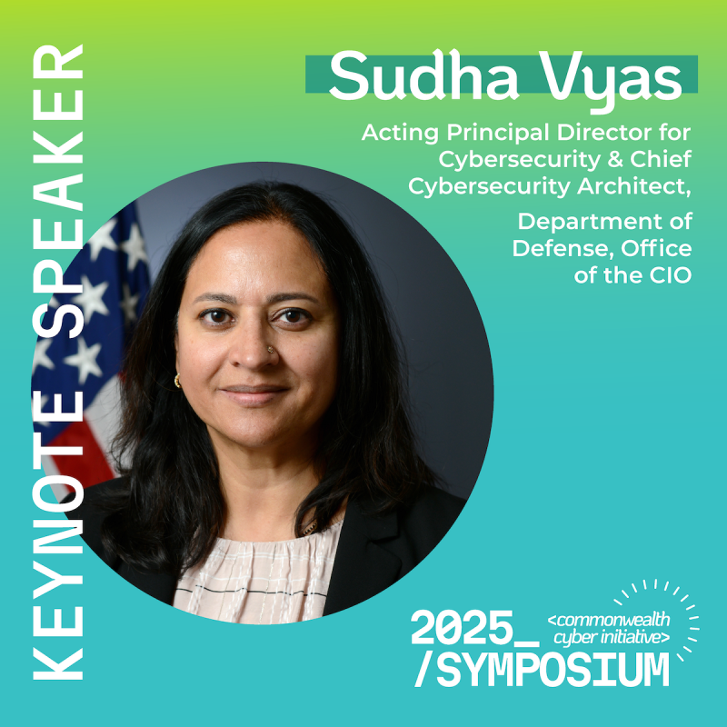 CCI Symposium Keynote Speaker Sudha Vyas