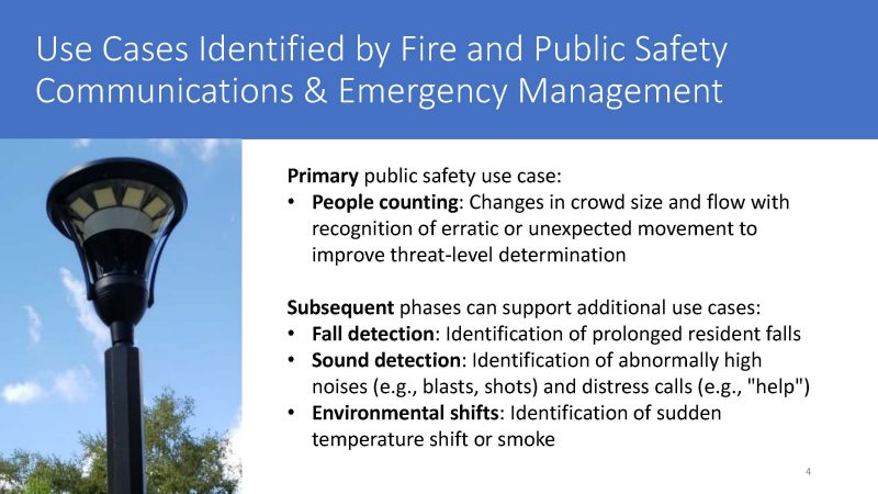 Use Cases Identified by Fire and Public Safety Communications & Emergency Management