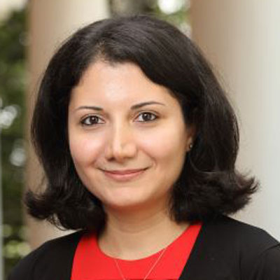 Portrait of Homa Allemzadeh of UVA