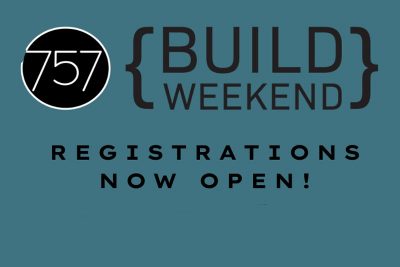 757 Build Weekend logo