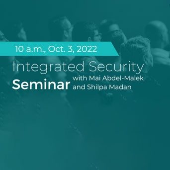 Logo from integrated security seminar