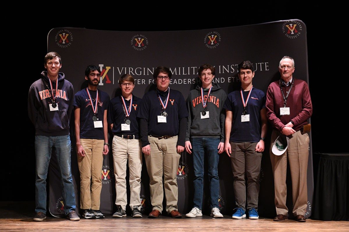 University of Virginia Team with medals at Cyber Fusion 2024