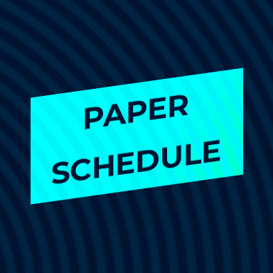 Symposium 2026 Paper Schedule