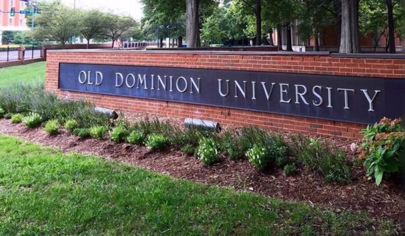 ODU sign on campus
