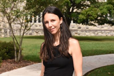 Environmental Portrait of Sophia Economou of Virginia Tech