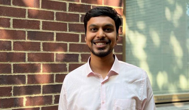 environmental portrait of Vaibhav Garg of Virginia Tech